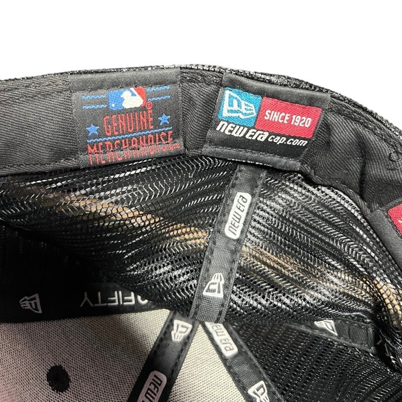 Dodgers Game Over Vintage New Era 59 Fifty Breathable Mesh Cap Adult Size 7 3/8 - Picture 8 of 11